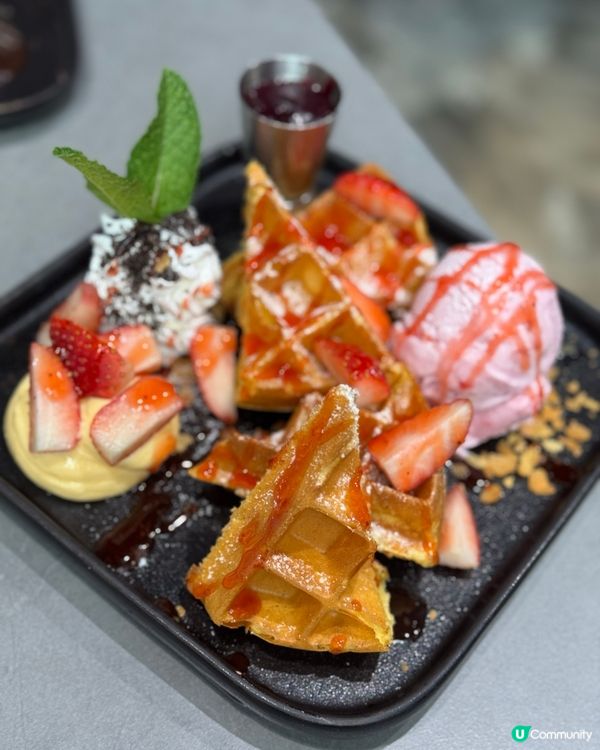 旺角 甜品控天堂🧇🍓