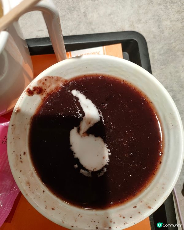 温迪試食快餐店糖水 🥥 黑糯米超多料！😋