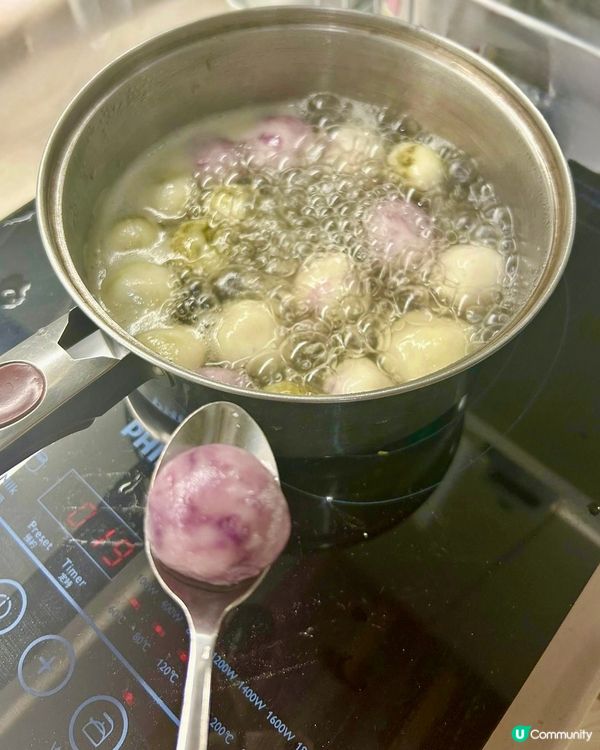 冬至：自家製星空湯圓 🌃