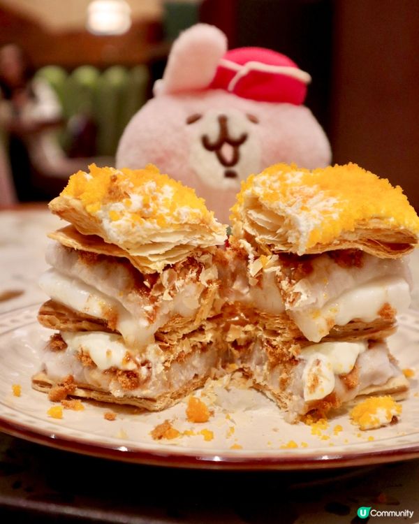 人氣新派台式餐廳🩷超邪惡芋泥麻糬肉鬆拿破崙🤤銅鑼灣分店限定‼️