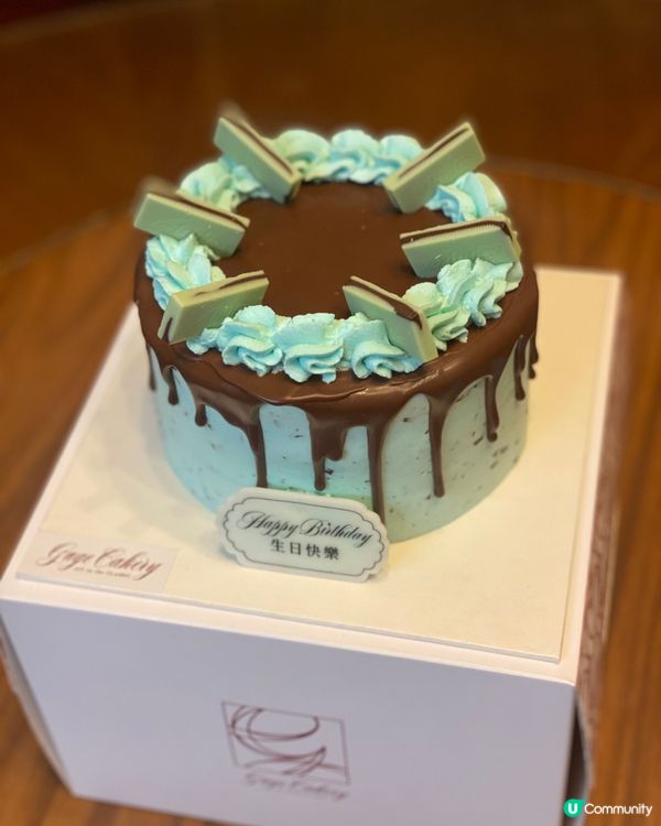 《⭐️超好食推介⭐️》Guge 薄荷朱古力蛋糕💚🤎🖤