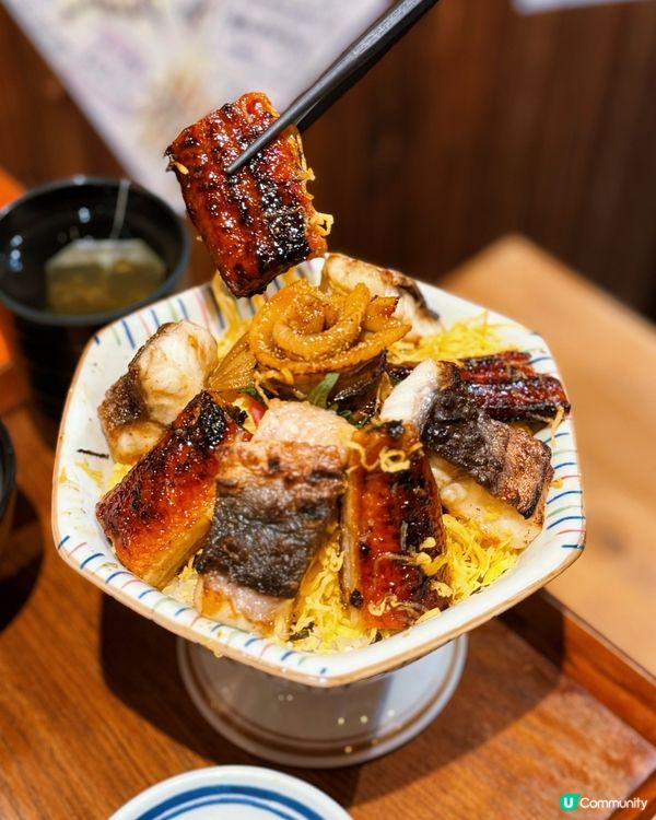 尖沙咀超肥美鰻魚丼飯🥢鰻工房