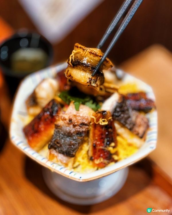 尖沙咀超肥美鰻魚丼飯🥢鰻工房