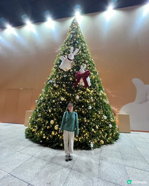 福田站平安金融中心大型聖誕樹