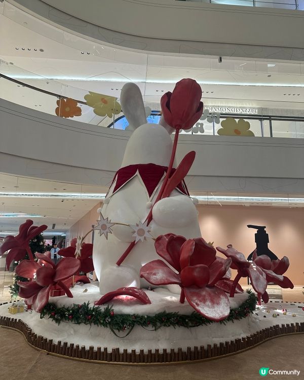 福田站平安金融中心大型聖誕樹