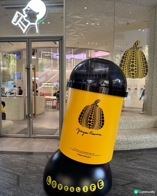 草間彌生聯乘喜茶超打卡