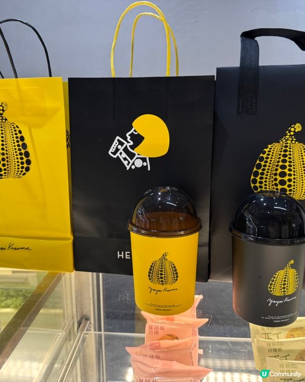 草間彌生聯乘喜茶超打卡