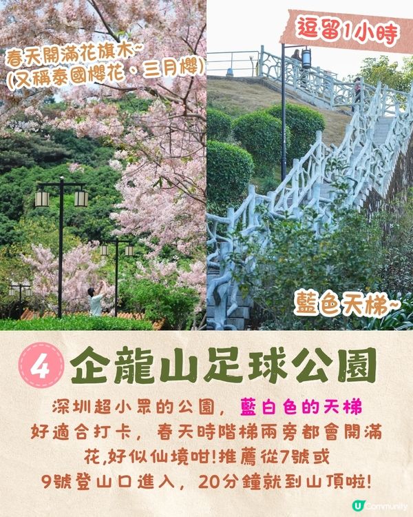 深圳寶安打卡美食一日遊攻略❗歐式教堂/ 天梯公園/深圳最美日落☀️附交通資訊