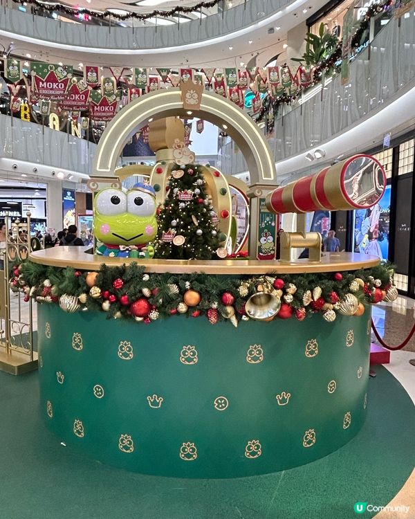 旺角Moko Keroppi 聖誕佈置