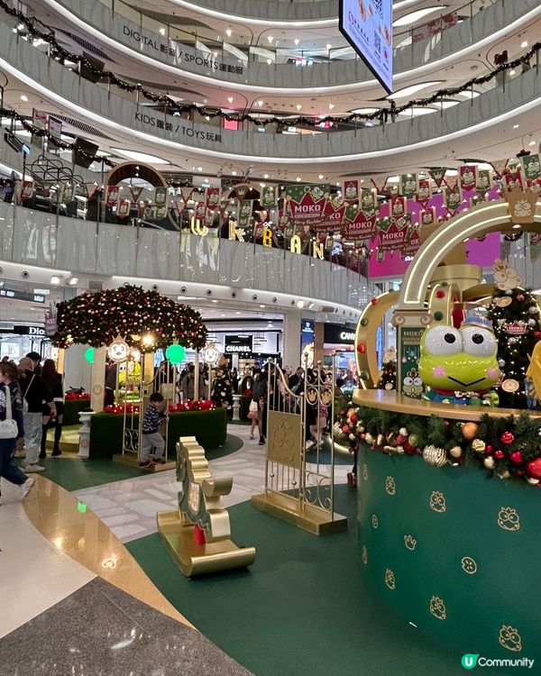 旺角Moko Keroppi 聖誕佈置