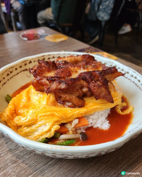 蕃茄滑蛋燒雞扒飯 😋😍