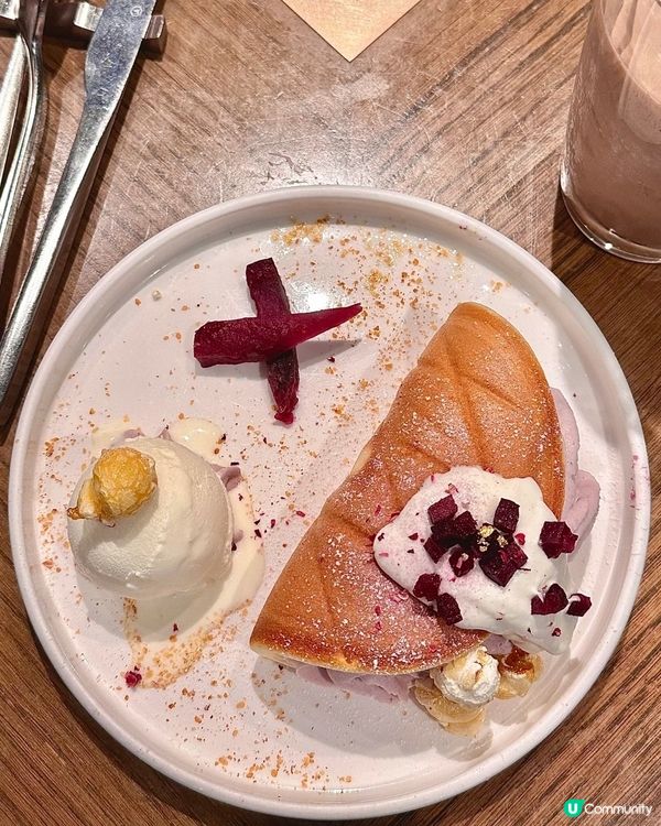 ✨️香芋丸子梳乎厘Pancake 🍰🎂✨️