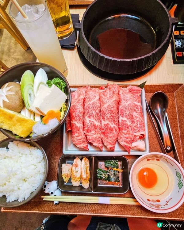 超好味嘅壽喜燒😂😍