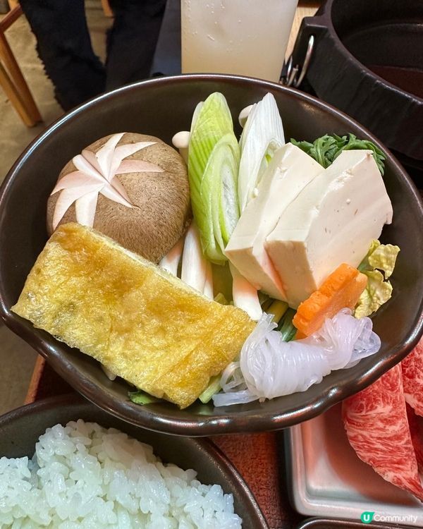 超好味嘅壽喜燒😂😍