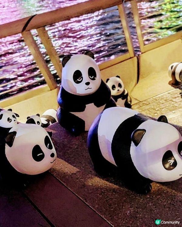 2500隻🤩可愛大熊貓雕像👍🏻