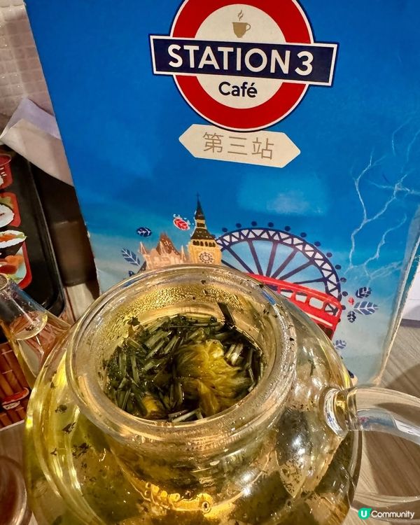 Station 3 Cafe（旺角金雞廣場）樓上cafe🥳