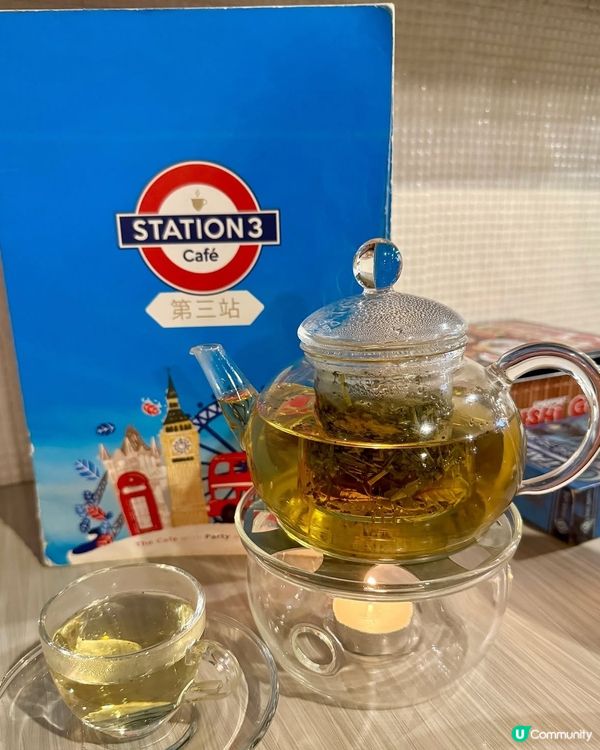 Station 3 Cafe（旺角金雞廣場）樓上cafe🥳