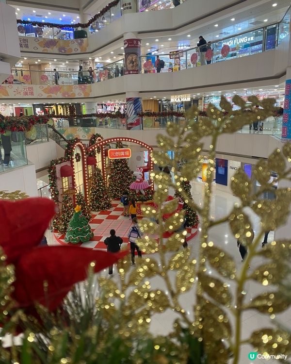 元朗廣場🎄聖誕🧑‍🎄佈置