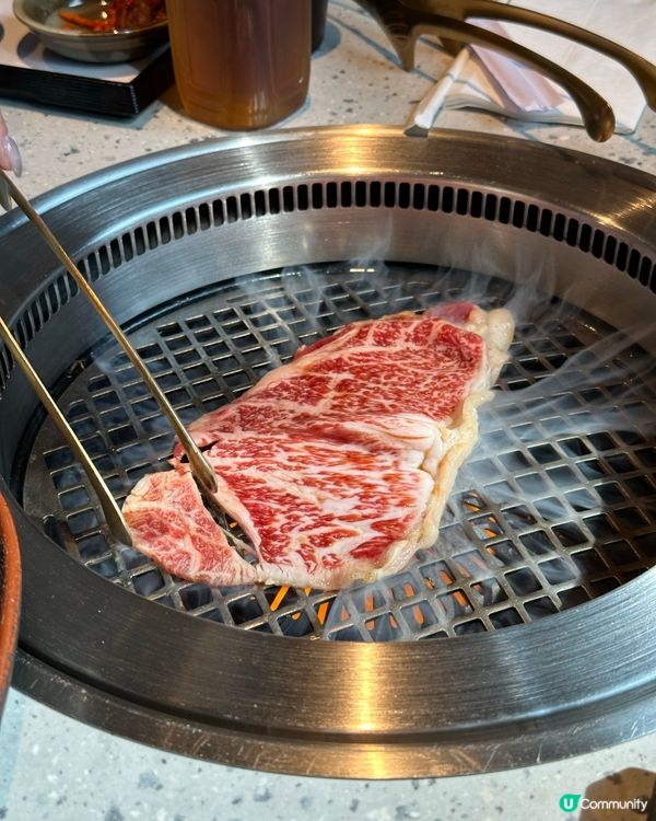 元朗燒肉午餐😋  和牛大判燒正呀！