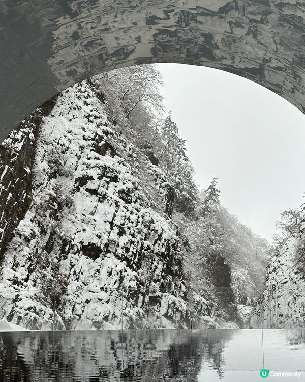 冬天清津峽❄️靚到爆💥