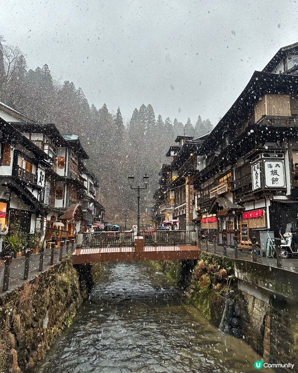 銀山溫泉❄️浪漫冬日打卡點！