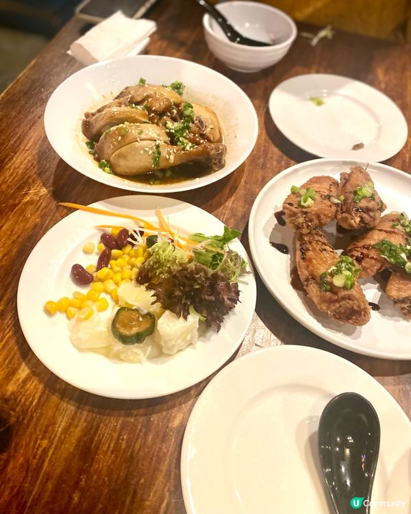 初嚐社企✨銀杏館✨100元不用✨半自助午餐😍有機沙律吧