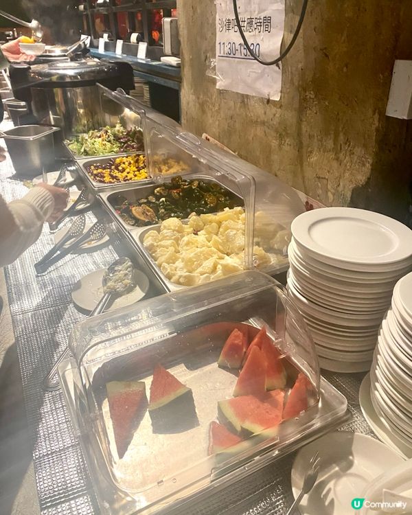 初嚐社企✨銀杏館✨100元不用✨半自助午餐😍有機沙律吧