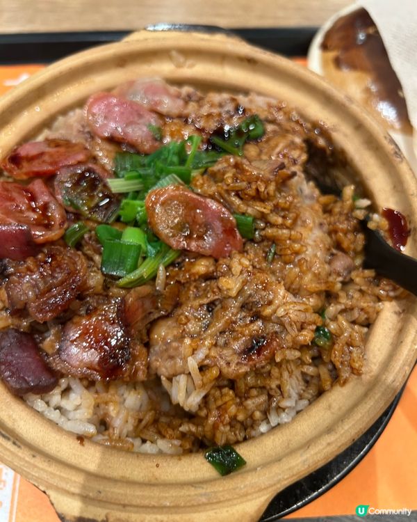 大快活晚餐煲仔飯