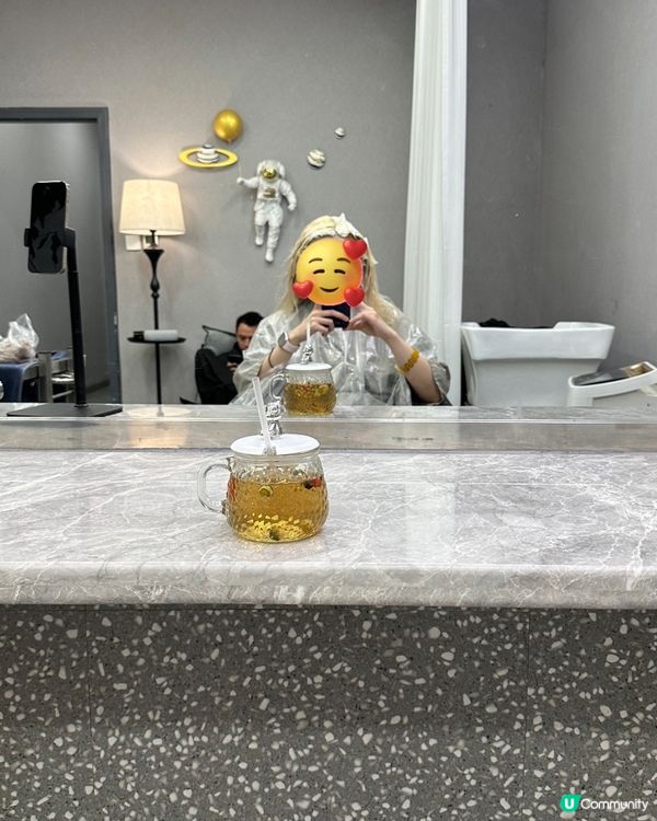 第一次試深圳染頭髮 