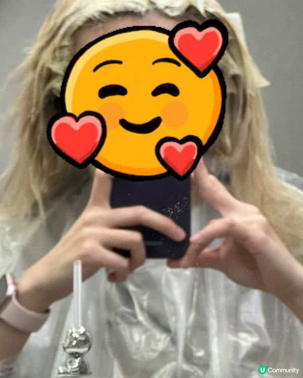 第一次試深圳染頭髮 