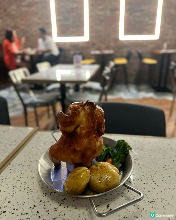 性價比極高$198即場火焰原隻燒雞 🍗