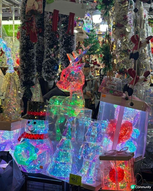 深水埗聖誕濃厚氣氛