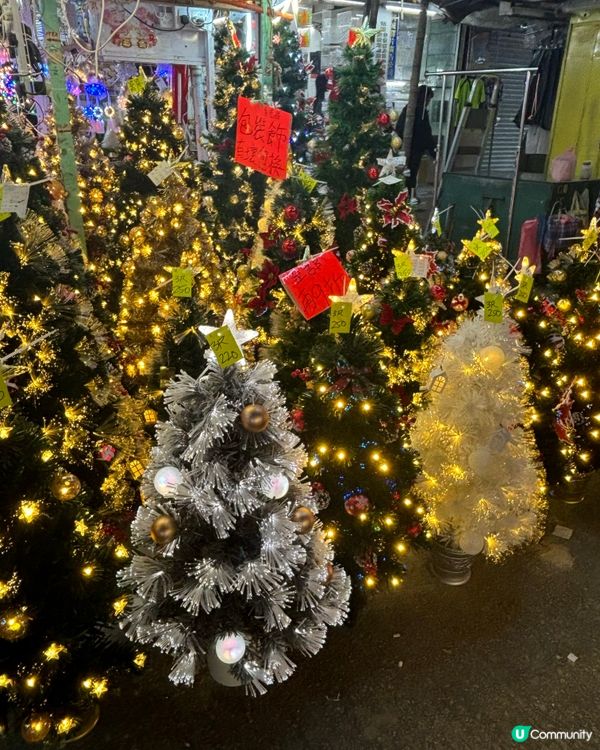 深水埗聖誕濃厚氣氛