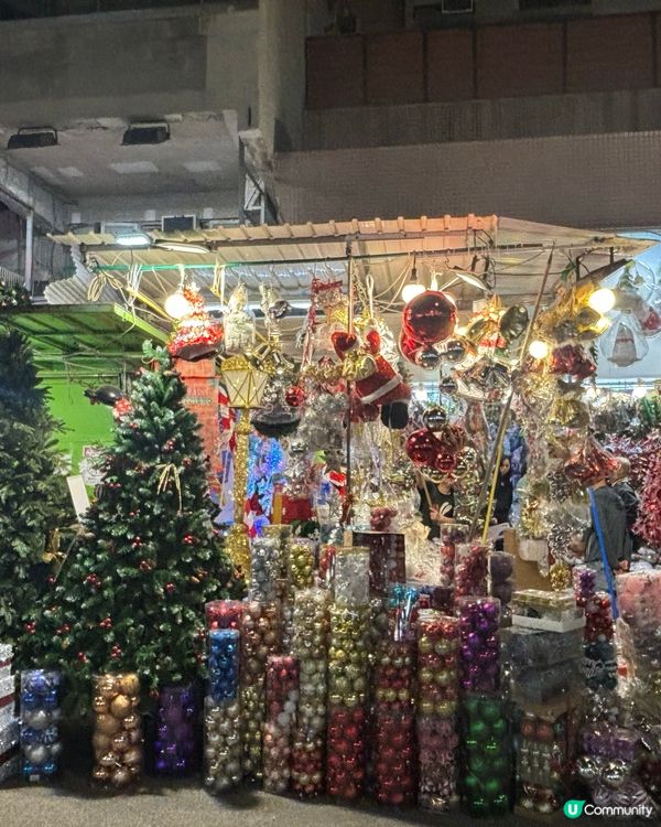 深水埗聖誕濃厚氣氛