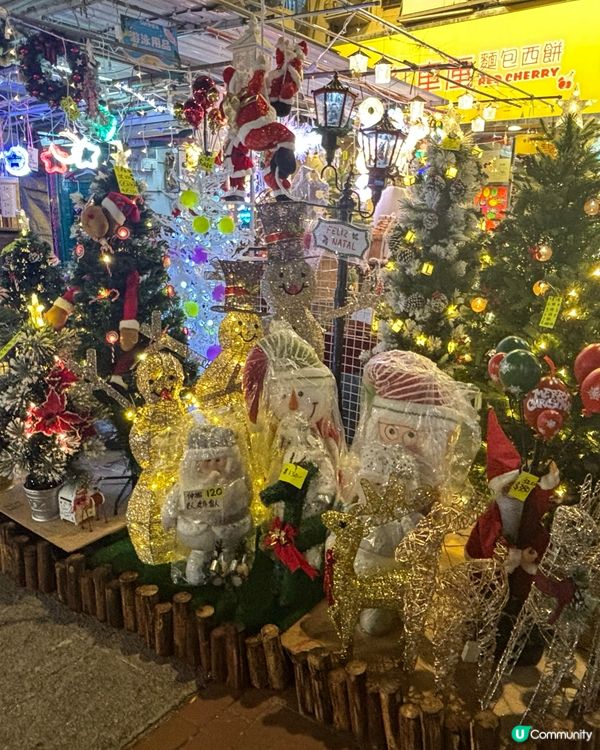 深水埗聖誕濃厚氣氛