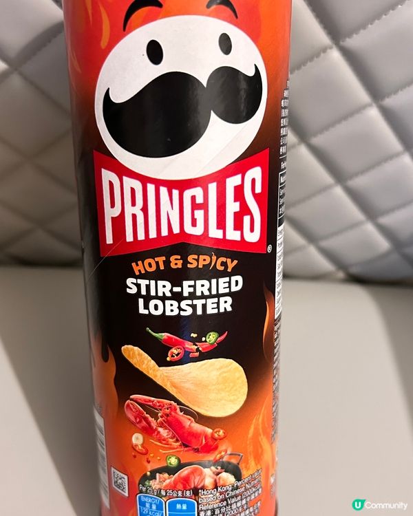 品客辣炒蒜香龍蝦風味薯片