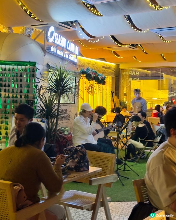 鬧市中露營⛺️高質泰國菜