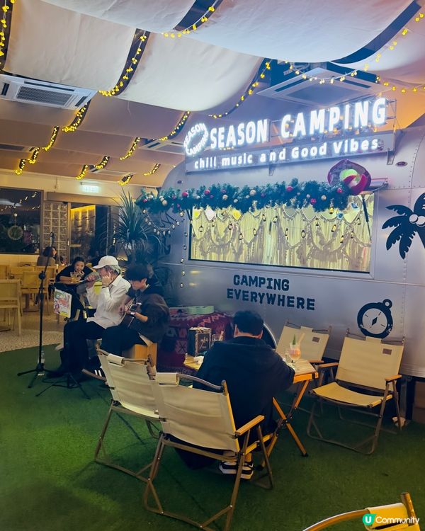 鬧市中露營⛺️高質泰國菜