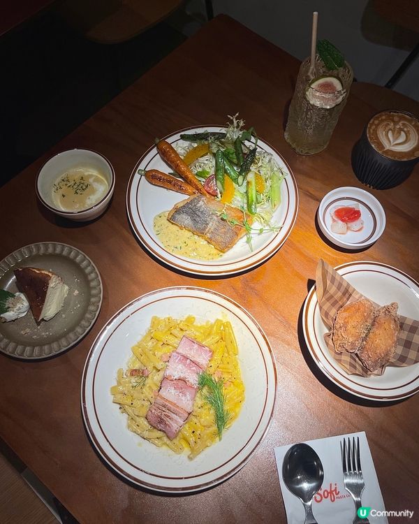 上環新店❤️懷舊復古風Pasta咖啡店🤤