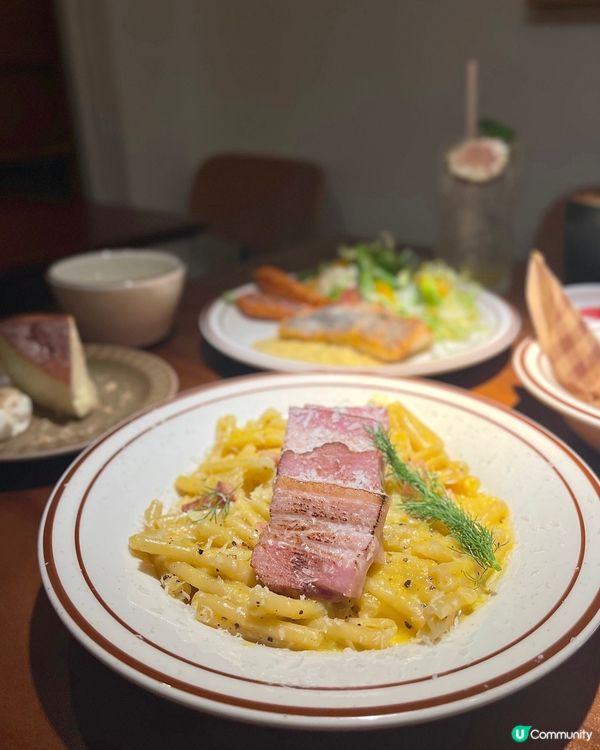 上環新店❤️懷舊復古風Pasta咖啡店🤤