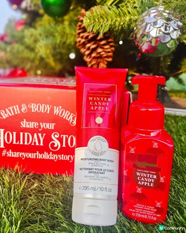 聖誕節梗係要扮靚靚出門🎄仲要香噴噴添😌一向都係Bath & ...