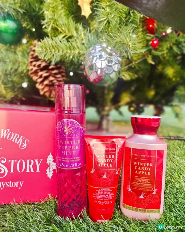 聖誕節梗係要扮靚靚出門🎄仲要香噴噴添😌一向都係Bath & ...