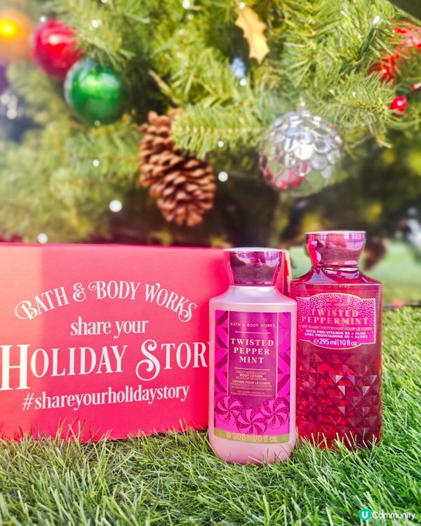 聖誕節梗係要扮靚靚出門🎄仲要香噴噴添😌一向都係Bath & ...