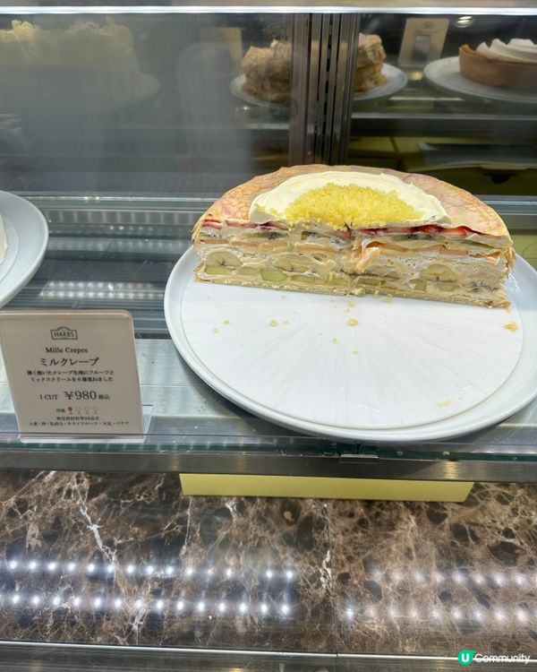 HARBS 水果千層蛋糕🍰，日本甜品界天花板！🤤