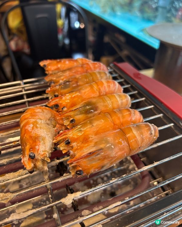 蝦蝦燒🦐🔥今晚四個人食到飛起！