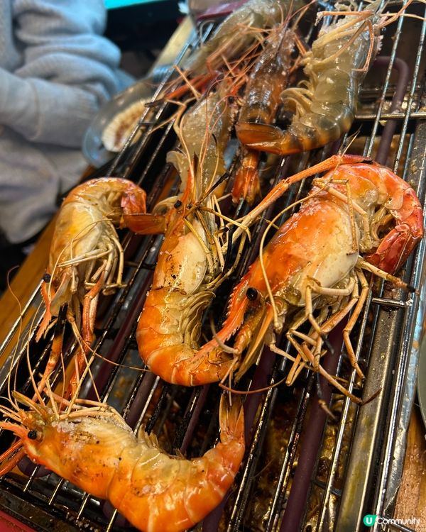 蝦蝦燒🦐🔥今晚四個人食到飛起！