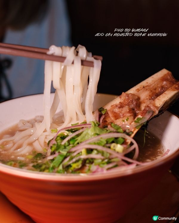 紐約朋友都讚🤤  牛骨髓越南牛肉河🍜  尖沙咀必試！