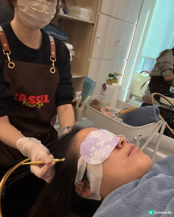 舒服到瞓著左既頭療