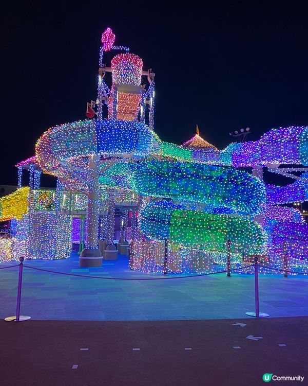 東京讀賣樂園燈光show