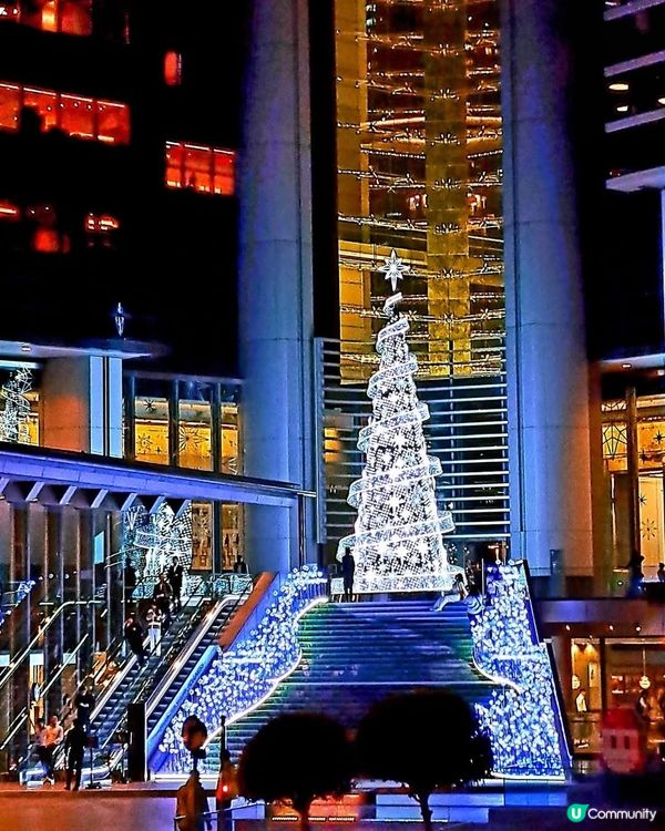 金光閃閃之金鐘聖誕燈飾